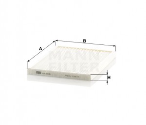 Фильтр воздушный салона SUZUKI Grand Vitara (05-) MANN CU2138 MANN FILTER