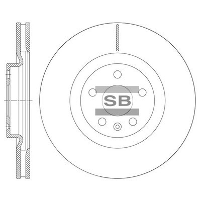 Диск тормозной GEELY GEELY FY11 SD8466 SD8466 SANGSIN