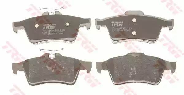 Колодки задние FORD FOCUS II GDB2086 GDB2086 TRW