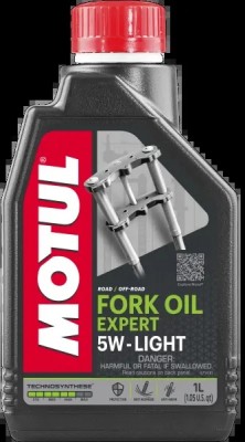 Масло для мотовилок и амортизаторов FORK OIL EXPERT LIGHT 5W п/синт.1л MOTUL 105929 MOTUL