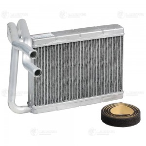 Радиатор отопителя ВАЗ-21214 ЛАДА 4x4 Urba FL (19-) алюминиевый с кондиционером  LRH 0128 LUZAR