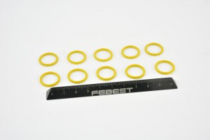 Кольцо уплотнительное трубки кондиционера VOLVO 07- (компл-10шт) RINGAH-022-PCS1 RINGAH-022-PCS10 FEBEST