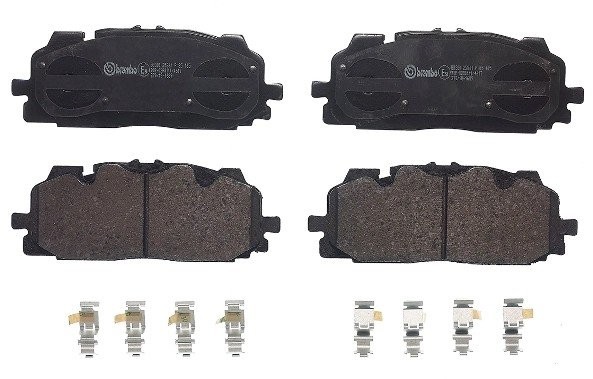 Колодки тормозные AUDI Q7 (4MB) 01/15  перед P85165 P85165 BREMBO