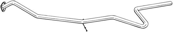 Соединительная труба FORD FUSION 02-04, 965-375 965-375 BOSAL