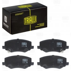 Колодки торм. для а/м Москвич 3 (22-)/JAC JS4 (20-) диск. перед. (PF 2350) PF 2350 TRIALLI