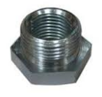 Фитинг прямой M22*1,5 M16*1,5 L=19 (металл) 032000709 HALDEX