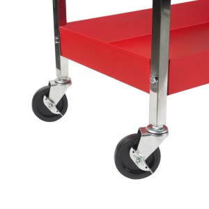 Тележка инструментальная 3 секции красная с открытым отсеком JTC JTC-S1073 JTC TOOLS