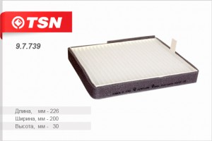фильтр салона!\ВАЗ 2170 Priora с кондиционером PANASONIC 97739 TSN