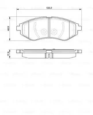 CHEVROLET AVEO (2004>) 0 986 424 818 BOSCH