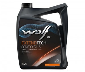WOLF EXTENDTECH 80W90 GL 5 5L API GL-5 8304507 WOLF