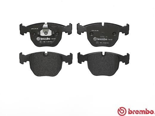Колодки тормозные P06021 P06021 BREMBO
