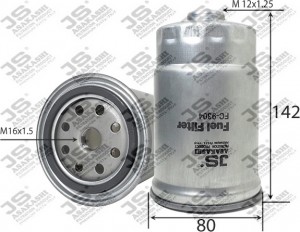 фильтр топливный!\Hyundai i20 1.4L 10-, 1.6L 09-, Santa Fe 2.0L 04-06, ix35 1.7L FC9304 JS ASAKASHI