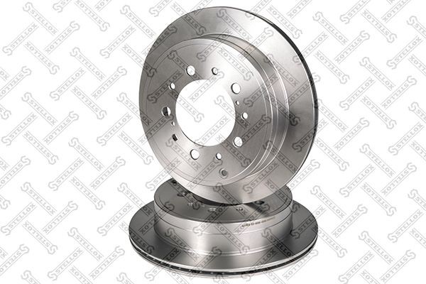 диск тормозной задний!\ Toyota Land Cruiser 200 4.7/4.5D 07>, Lexus LX 5.7 08> 6020-9306-SX STELLOX