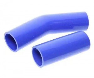 Патрубок УРАЛ дв.КАМАЗ радиатора комплект 2шт. силикон MEGAPOWER 13017043 MEGA POWER