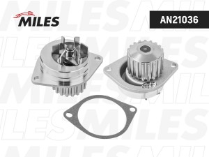 Насос водяной CITROEN BERLINGO/C2/C3/C4/PEUGEOT 206/307/PARTNER 1.6 (DOLZ C113)  AN21036 MILES