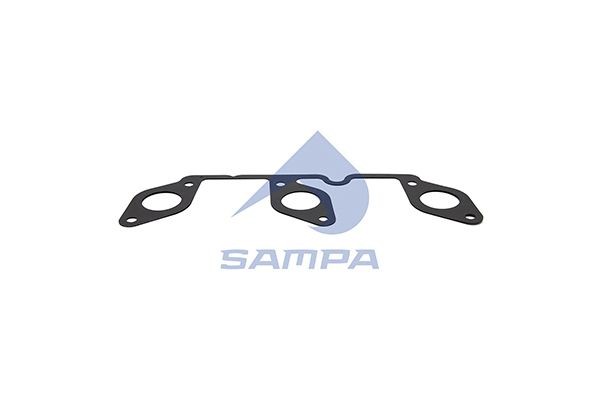 Прокладка выпускного коллектора 4-6  цилиндра 210303 SAMPA