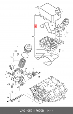 VAG 3.0D 059 117 070 B VAG