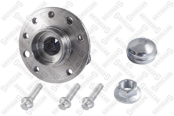 ступица! в сборе с подш., передняя (VKBA6506)\ Opel Astra/Zafira 2.0T/1.9CDTi 04 43-28672-SX STELLOX