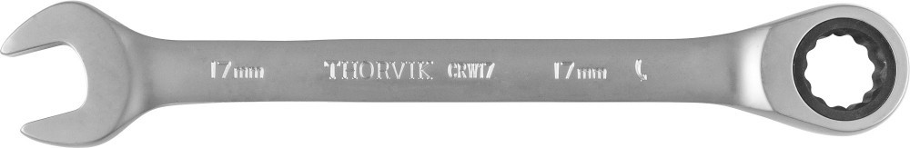 ключ гаечный комбинированный трещоточный! 17 мм\ CRW17 THORVIK
