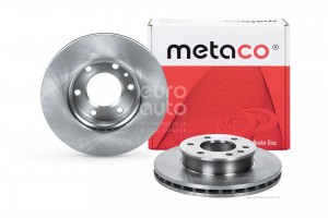 Диск тормозной передний вентилируемый 3050086 3050086 METACO