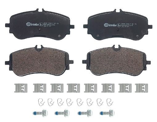 Колодки тормозные дисковые P85172 P85172 BREMBO