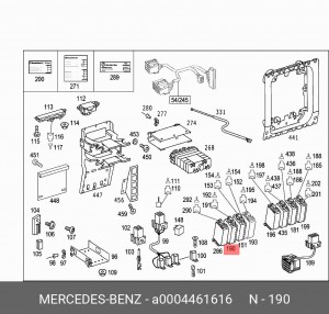 Блок управления КамАЗ A 000 446 16 16 MERCEDES BENZ