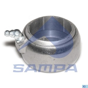 Втулка BPW вала тормозного (с масленкой) (40x60x38мм) SAMPA 119.024 SAMPA
