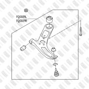 HYUNDAI SOLARIS (2010>) FQ0889L FIXAR