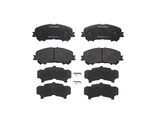 Колодки тормозные NISSAN QASHQAI II (J11, J11_) P56100 P56100 BREMBO