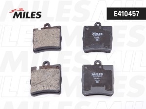 Колодки тормозные задние (без датчика) (Смесь Low-Metallic) MERCEDES W203 00/A20 E410457 MILES
