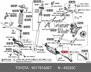 TOYOTA М16*1,5 90178-16007 TOYOTA
