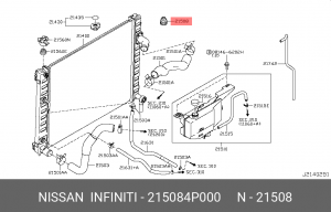ВТУЛКАMOUNTING 21508-4P000 21508-4P000 NISSAN