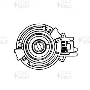 Группа контактная замка зажигания для а/м VAG Octavia II (09-)/Yeti (09-) (SCi 1 SCI 1806 START VOLT