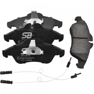 Колодки тормозные передние MERCEDES SPRINTER (901-904) 9506/VOLKSWAGEN LT 28-46  BP31301W SB NAGAMOCHI