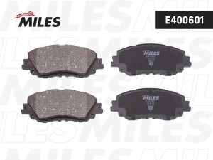 Колодки тормозные передние (Смесь Low-Metallic) TOYOTA CAMRY 18- E400601 E400601 MILES