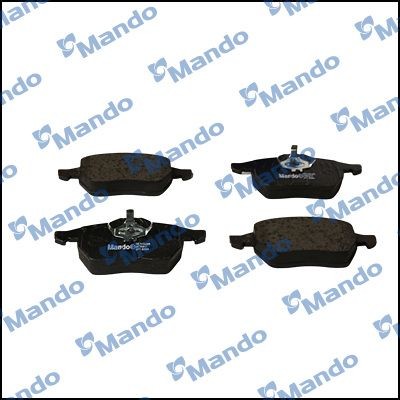 Колодки тормозные VW Bora,Golf,Polo AUDI A3 SEAT Leon,Toledo SKODA Octavia перед MBF015117 MANDO