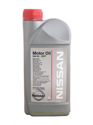 Масло моторное синтетическое NISSAN Motor Oil DPF 5W-30 1л (KE900-90033) KE900-9 KE900-90033-R NISSAN