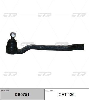 Наконечник рулевой тяги LEXUS LS430 (02-06) левый CTR CE0751 CTR
