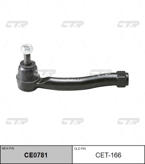 Наконечник рулевой тяги TOYOTA Aqua (11-) правый CTR CE0781 CTR