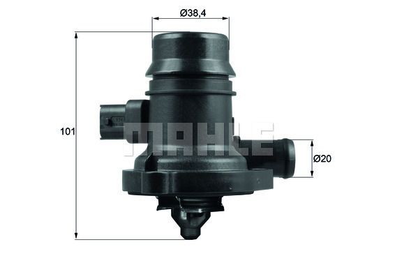 Термостат OPEL Astra J (09-),Corsa D (12-),Zafira C (11-) MAHLE TM 36 103 MAHLE KNECHT