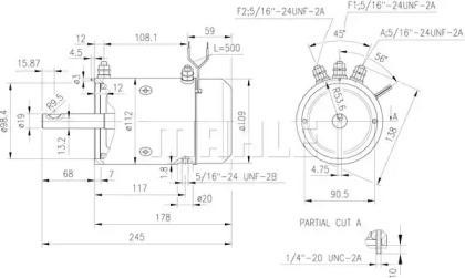 Стартер SCANIA/MB MS 758 MAHLE KNECHT