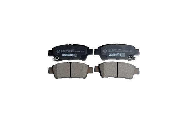 колодки дисковые задние! Toyota Previa/Avensis Verso 2.4i/2.0i/2.0D4-D 00> Z07362 ZENTPARTS