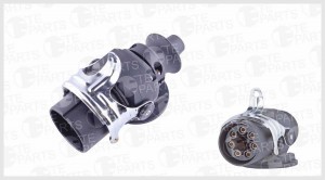 Разъем электрический прицепа ISO 7638 7-полюсный АБС (вилка) TE PARTS 7994042 TE PARTS