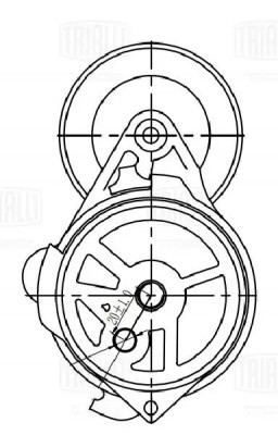 Ролик привод. ремня VW Touareg III (18-) 3.0d [EA897] (-2019) (с натяж. мех.) (C CM5791 TRIALLI