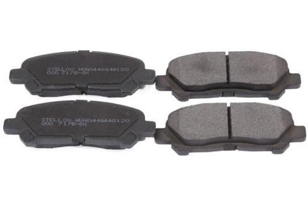 колодки дисковые задние! с антискрип. пл.\ Toyota Highlander/Kluger II 2.7/3.5 4 000-717B-SX STELLOX
