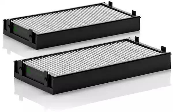 Фильтр салонный угольный (к-кт из 2-х шт)  BMW X5 3,0 2008 - 2013  BMW X6 3,0 20 AC0154CSET JS ASAKASHI