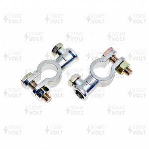 Комплект клемм АКБ цинк 95мм под болт М8  SBT011 SBT 011 START VOLT