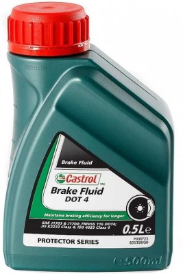 Жидкость тормозная DOT-4 500мл Brake Fluid CASTROL 15CD18 CASTROL