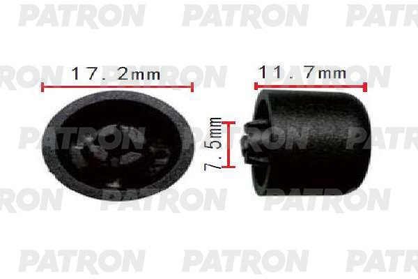 Клипса VW AUDI SEAT SKODA PATRON P371987 PATRON