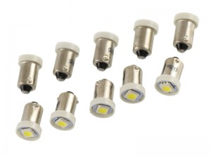 Лампа светодиодная T4W 12V 0,18W "NORD YADA" (T8-03 (1SMD size 5050) 16lm белый) 902404 NORD YADA